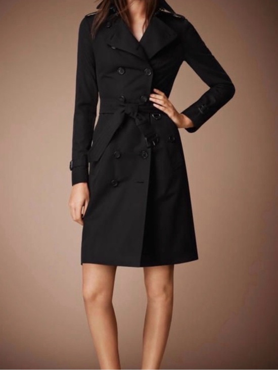 Burberry Jackets & Blazers - Burberry Classic Black Double-Breasted Trench Coat